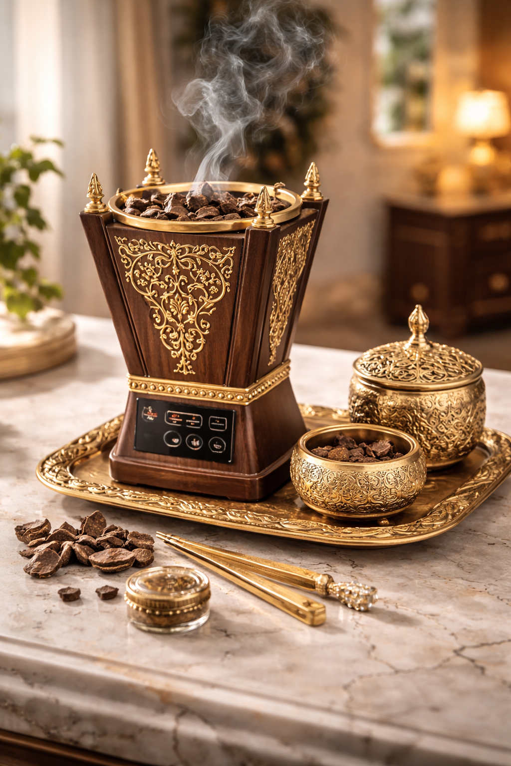 طقم مبخرة كهربائية